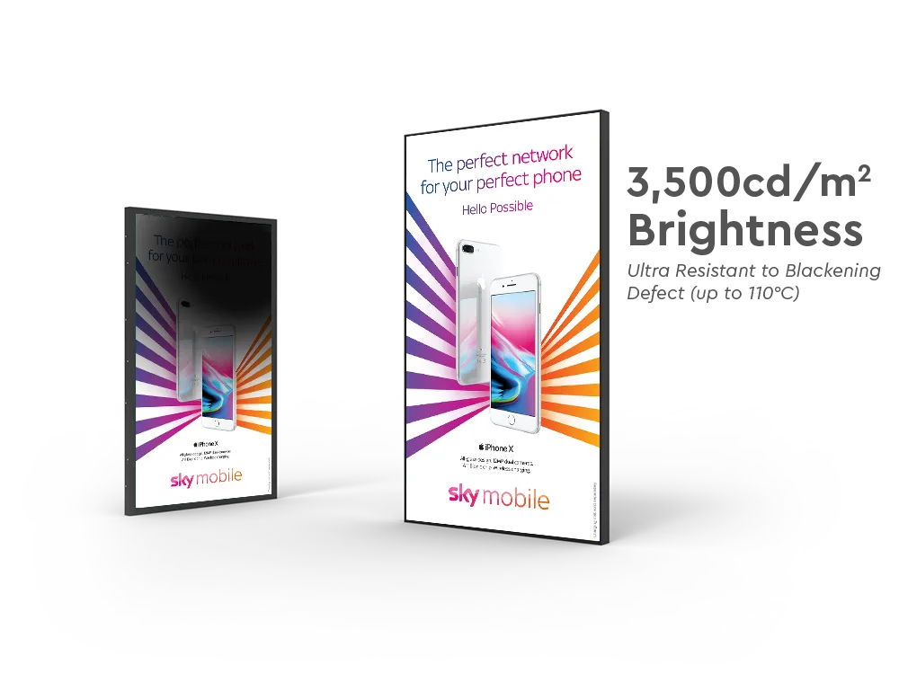 Ultra High Brightness Window Displays - Presentation Media