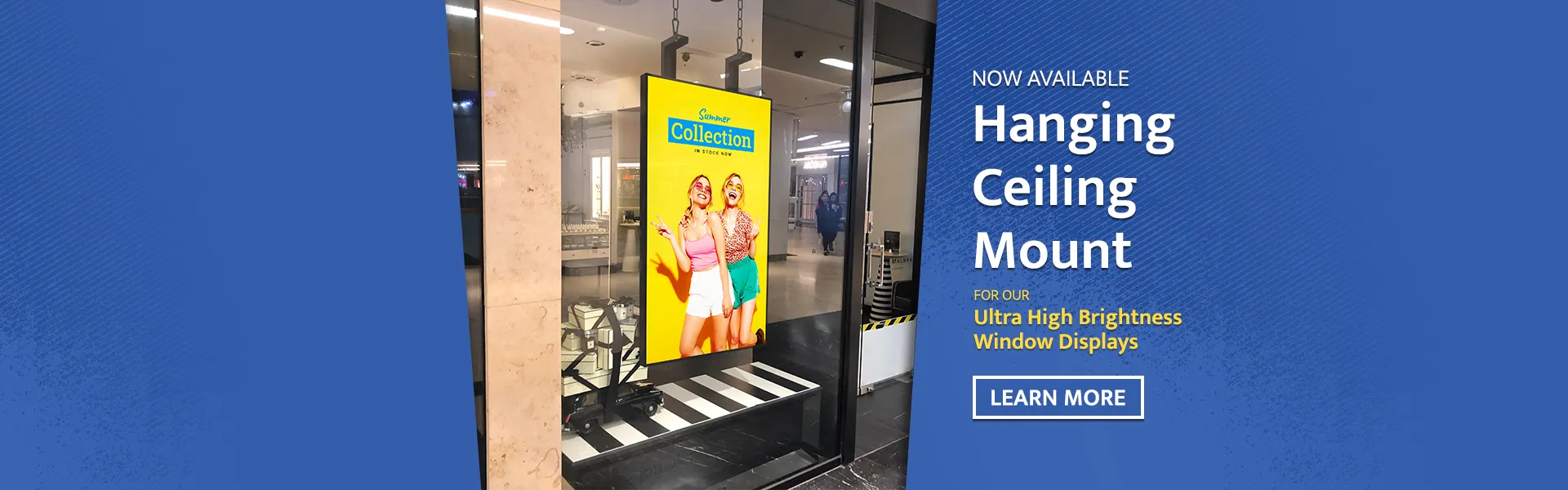 Ultra High Brightness Window Displays - Presentation Media