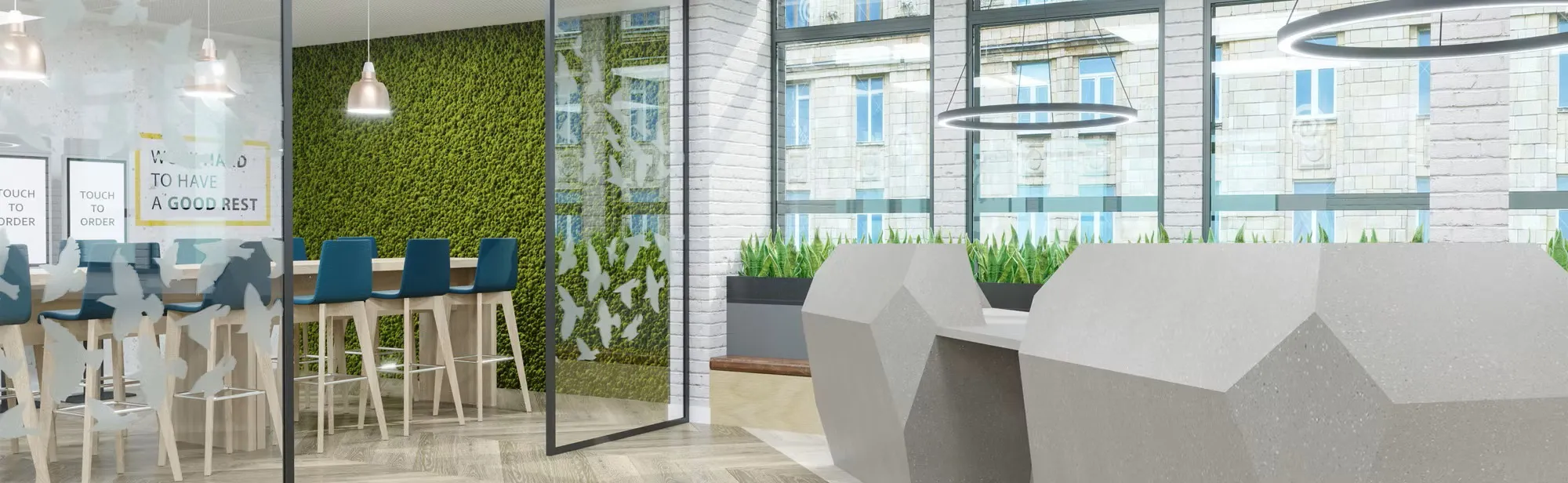 Clarke Rendall Invite Reception Desk - Presentation Media