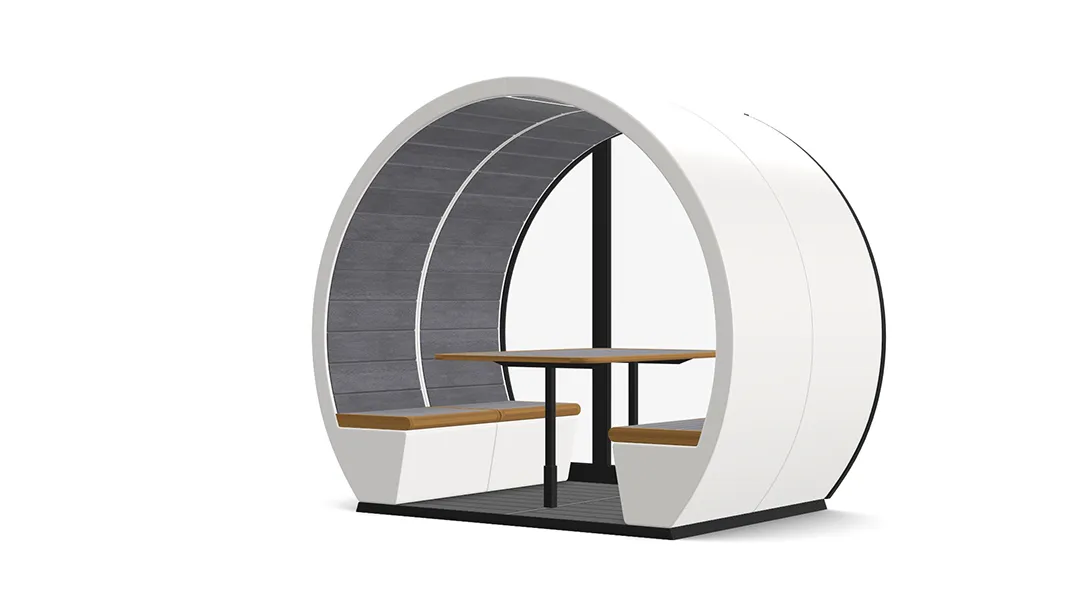 Presentation Media - The Meeting Pod Co Outdoor Pod